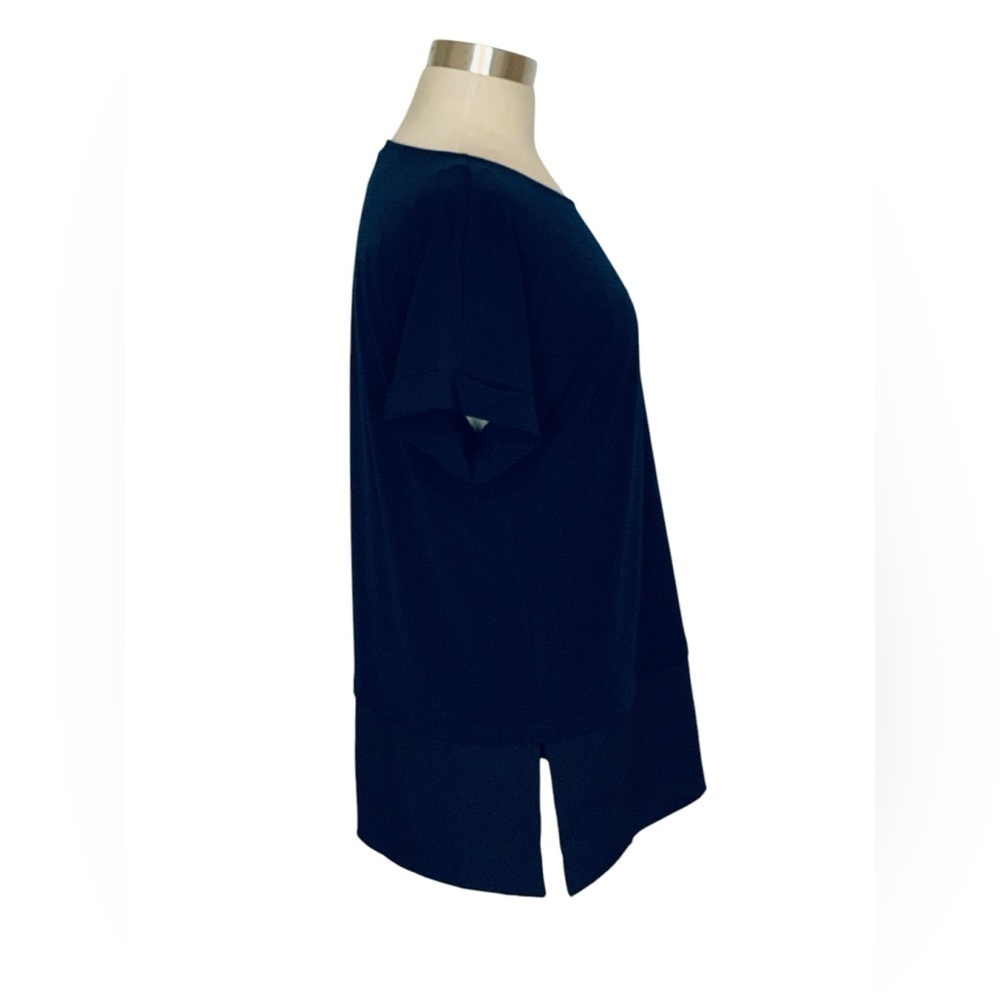 Calvin Klein Navy Blue Top - Picture 5 of 10